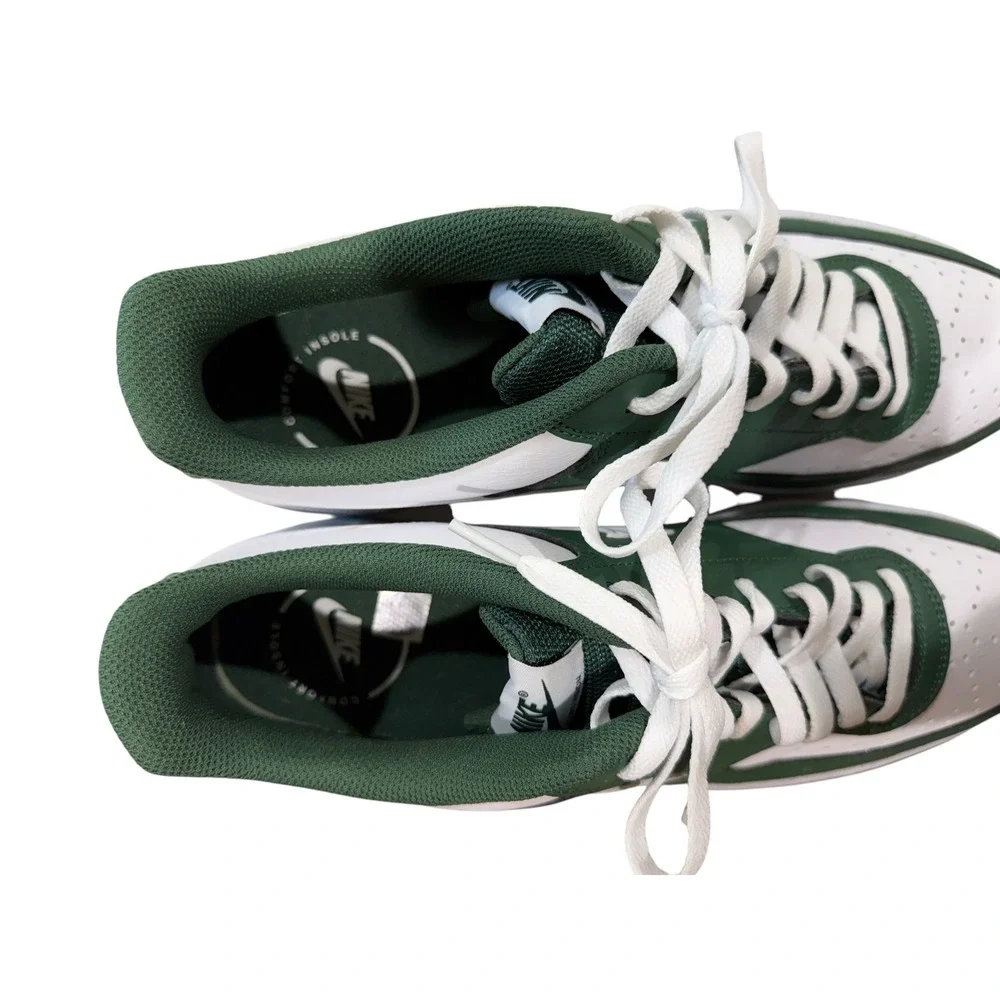 Nike Court Vision Low Mens Green White Sneakers HM9862-300 Streetwear Shoe